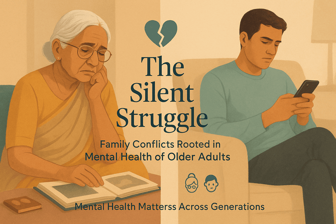 Older Adults: Mental health and family conflict