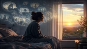 Brain replaying embarrassing memories at night