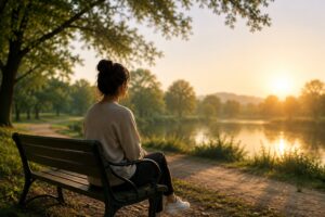 Why rejection changes your personality illustrated by a person quietly reflecting after emotional rejection